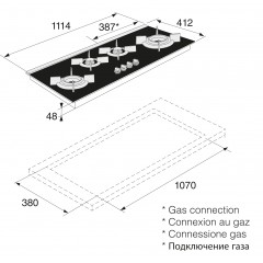 Варочная панель ASKO HG1145AB