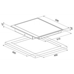 Варочная панель Smeg P864AO