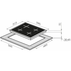 Варочная панель Maunfeld EGHG.64.43CW/G
