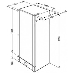 Винный шкаф Smeg SCV115AS
