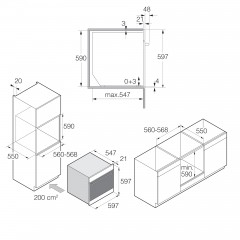 Духовой шкаф Asko OT8687B