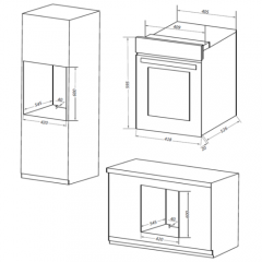 Духовой шкаф Maunfeld EOEM516S