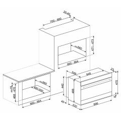 Духовой шкаф Smeg SFR9390X