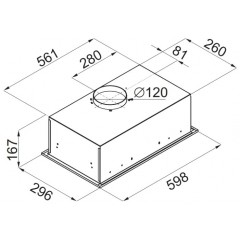 Вытяжка Maunfeld Crosby Singl 60 нержавеющая сталь