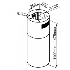 Вытяжка Maunfeld Lee Push (белый)