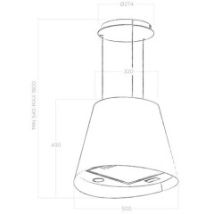 Вытяжка Elica ELICA JUNO URBAN CAST IRON/F/50