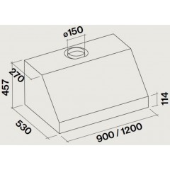 Вытяжка Falmec Zeus Pro 90
