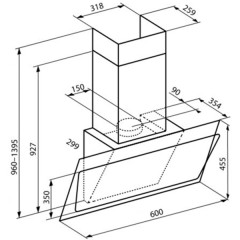 Вытяжка Korting KHC 67070 GN