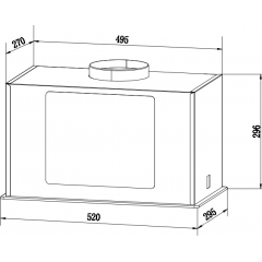 Вытяжка Weissgauff Aura 1200 Remote (Black)