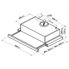 Вытяжка Korting KHP 6617 GW