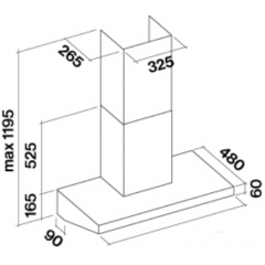 Вытяжка Falmec Marte Pro 120