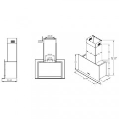 Вытяжка Korting KHC 95330 GN