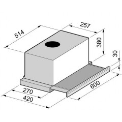 Вытяжка Korting KHP 6772 X