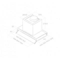 Вытяжка Elica BOX IN IX/A/90