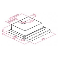 Вытяжка Teka LS 60 WHITE/GLASS