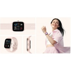 Умные часы Amazfit GTS 4 Mini (фламинго розовый)