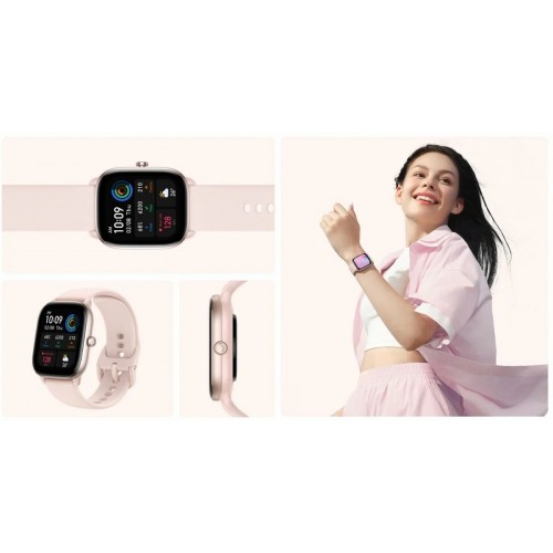Умные часы Amazfit GTS 4 Mini (фламинго розовый)