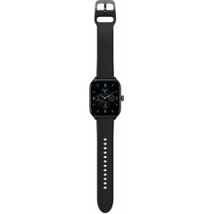 Умные часы Amazfit GTS 4 (черный, с черным ремешком из фторэластомера)