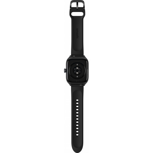 Умные часы Amazfit GTS 4 (черный, с черным ремешком из фторэластомера)