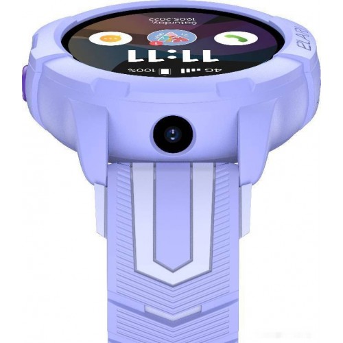 Детские умные часы Elari KidPhone 4G Wink (сиреневый)