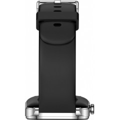 Умные часы Amazfit Pop 3S (серебристый, с силиконовым ремешком)