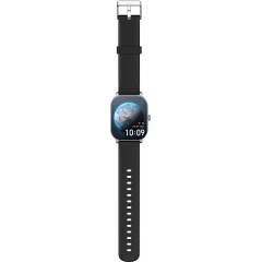 Умные часы Amazfit Pop 3S (серебристый, с силиконовым ремешком)