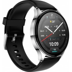 Умные часы Amazfit POP 3R (серебристый, с силиконовым ремешком)