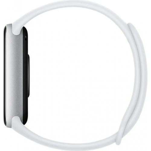 Фитнес-браслет Xiaomi Smart Band 9 (серебристый, с белым силиконовым ремешком, международная версия)