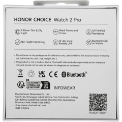 Умные часы Honor Choice InFoWear Watch 2 Pro LWS-WB11 (черный)