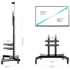 Кронштейн Onkron TS1881 (черный)