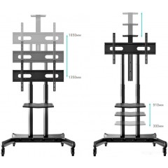 Кронштейн Onkron TS1881 (черный)