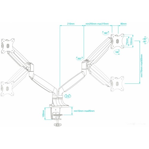 Кронштейн Onkron G200B