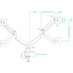 Кронштейн Onkron G200B