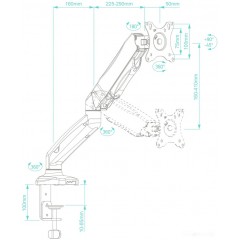 Кронштейн Onkron G80W