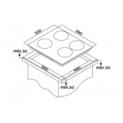 Варочная панель Schaub Lorenz SLK IY65S1