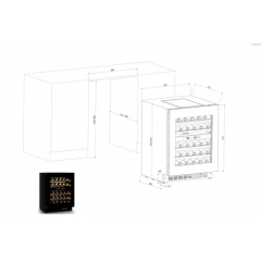Винный шкаф Caso WineDeluxe WDU 36