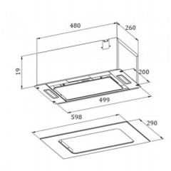 Вытяжка Zorg Asta 850 60 M (белый)