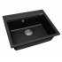 Кухонная мойка Zorg Rock 60 Premium black metallic