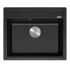 Кухонная мойка Zorg Rock 60 Premium black metallic