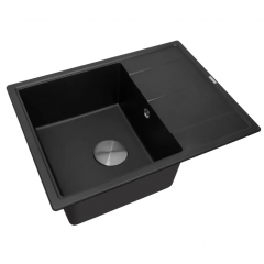 Кухонная мойка Zorg Rock 65 Premium black metallic