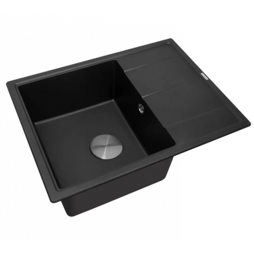 Кухонная мойка Zorg Rock 65 Premium black metallic