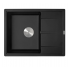Кухонная мойка Zorg Rock 65 Premium black metallic