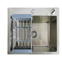 Кухонная мойка Blantek LS-5848S Brushed