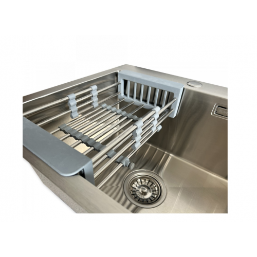 Кухонная мойка Blantek LS-5848S Brushed