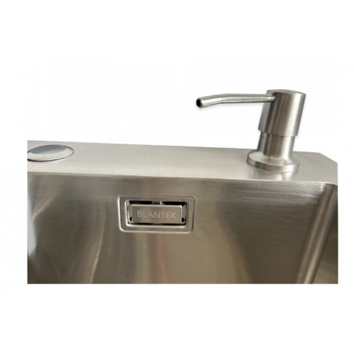 Кухонная мойка Blantek LS-5848S Brushed
