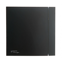 Осевой вентилятор Soler & Palau Silent-200 CRZ Matt Black Design 5210425400-013100