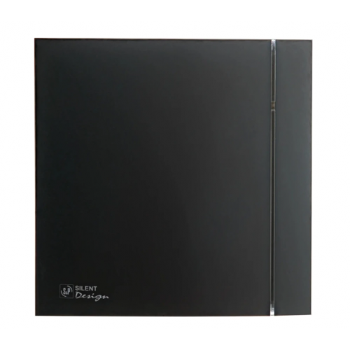 Осевой вентилятор Soler & Palau Silent-200 CRZ Matt Black Design 5210425400-013100