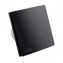 Осевой вентилятор Soler & Palau Silent-200 CRZ Matt Black Design 5210425400-013100