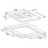 Варочная панель Weissgauff HGG 451 BGV Nano Glass