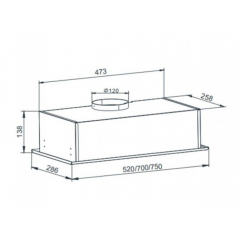 Вытяжка Zorg Classico 850 52 M (белый)